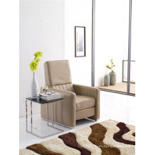Sofá de salón con sofá moderno de cuero genuino (776)